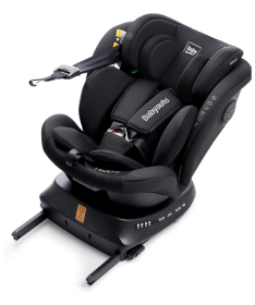 Babyauto Valora i-Size Isofix Roto 360 auto sedište za bebe 40-150cm - Jet Black