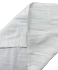 Deksi muslin tetra pelena za bebe Beli 80x100 cm - 2 komada