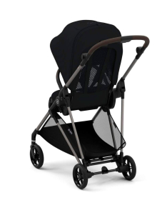 Cybex Melio taupe frame kolica za bebe Magic Black