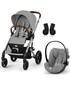 Cybex Balios S Lux kolica 2 u 1 sa auto sedištem Cloud G I-size - Stone Grey