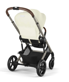 Cybex Balios Seashell S Lux kolica 2 u 1 sa auto sedištem Cloud G I-size - Moon Black