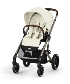 Cybex Balios Seashell S Lux kolica 2 u 1 sa auto sedištem Cloud G I-size - Moon Black