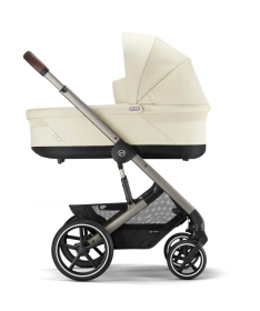 Cybex Balios Seashell S Lux kolica 3 u 1 sa auto sedištem Cloud G I-size - Moon Black