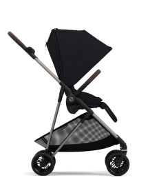 Cybex Melio Magic Black kolica 3 u 1 sa auto sedištem Cloud G I-size - Moon Black