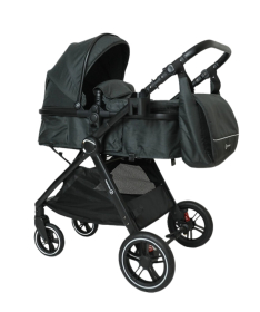 NouNou X1 kolica za bebe 3 u 1 sa I-size auto sedištem Black