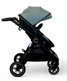 NouNou X1 kolica za bebe 3 u 1 sa I-size auto sedištem Green