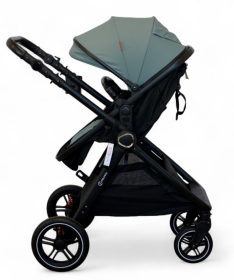 NouNou X1 kolica za bebe 3 u 1 sa I-size auto sedištem Green
