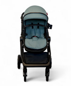NouNou X1 kolica za bebe 3 u 1 sa I-size auto sedištem Green