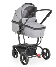 Cangaroo Ellada premium kolica za bebe 3 u 1 sa I-size auto sedištem - Grey