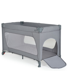 Moni One Touch prenosivi krevetac za bebe 1 nivo Dark Grey