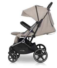 Eurocart Easy Go Echo kolica za blizance Savana Beige