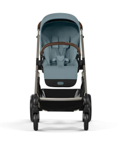 Cybex Balios S Lux kolica 4 u 1 sa auto sedištem i Isofix Bazom Aton S2 - Stormy Blue&Blue Turquoise