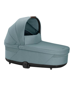 Cybex Balios S Lux kolica 4 u 1 sa auto sedištem i Isofix Bazom Aton S2 - Stormy Blue&Blue Turquoise
