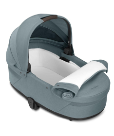 Cybex Balios S Lux kolica 4 u 1 sa auto sedištem i Isofix Bazom Aton S2 - Stormy Blue&Blue Turquoise
