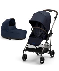 Cybex Melio kolica 2 u 1 sa nosiljkom Dark Blue&Navy Blue