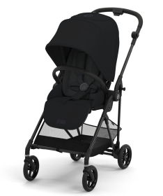 Cybex Melio Carbon kolica 3 u 1 sa auto sedištem Cloud G I-size - Magic Black &Moon Black