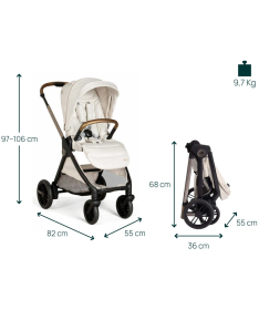 Chicco Bellagio kolica za bebe Amber Glow