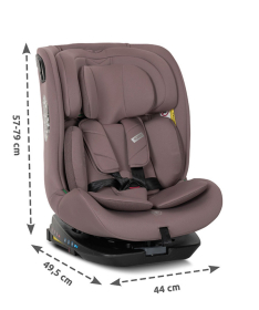 Lorelli Rodeo 360 iSIZE Isofix auto sedište za decu 40-150cm Green&Grey
