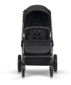 Eurocart Easy Go Giro kolica za bebe sa nosiljkom 2 u 1 Ebony Black