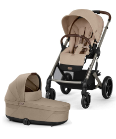 Cybex Balios S Lux kolica 2 u 1 sa Cybex S Cot nosiljkom - Almond Beige