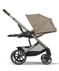Cybex Balios S Lux kolica 4 u 1 sa auto sedištem i G Isofix Bazom - Almond Beige