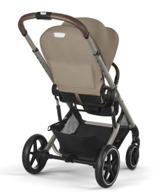 Cybex Balios S Lux kolica 4 u 1 sa auto sedištem i G Isofix Bazom - Almond Beige