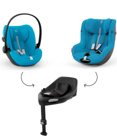 Cybex Balios S Lux kolica 4 u 1 sa auto sedištem i G Isofix Bazom - Almond Beige