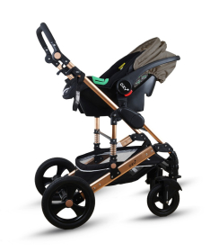 Jungle kolica za bebe 3 u 1 Oxy - Gold Beige
