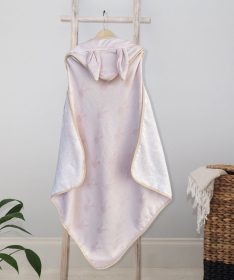 Textil peškir za bebe sa kapuljačom Bunny 80x80cm