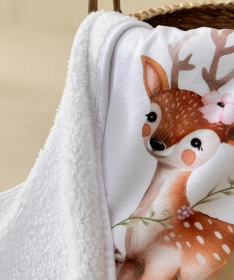 Textil plišani prekrivač za bebe Bambi