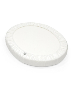 Stokke Sleepi Mini V3 Fitted Sheet čaršav navlaka za dušek White