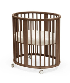 Stokke Sleepi Mini V3 Fitted Sheet čaršav navlaka za dušek Flower Ecru