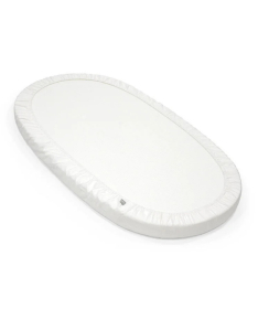 Stokke Sleepi V3 Fitted Sheet čaršav navlaka za dušek White