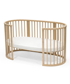 Stokke Sleepi V3 Fitted Sheet čaršav navlaka za dušek White