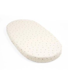 Stokke Sleepi V3 Fitted Sheet čaršav navlaka za dušek Flower Ecru