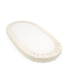 Stokke Sleepi V3 Fitted Sheet čaršav navlaka za dušek Flower Ecru