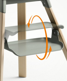 Stokke CLikk drvena hranilica za bebe Glacier Green