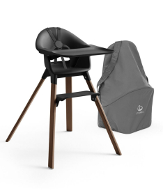Stokke CLikk drvena hranilica za bebe Black&Warm Brown