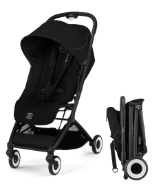 Cybex Orfeo kolica za decu do 22 kg Black frame - Magic black