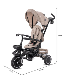 Lorelli Freccia 360 tricikl za decu Black&Green