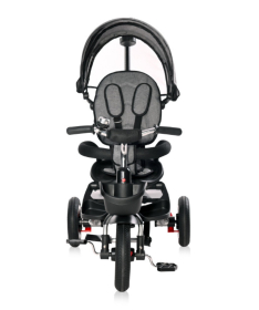 Lorelli Zippy air tires tricikl za decu sa gumenim točkovima Graphite