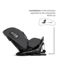 Lorelli Monza i-Size Isofix 360 auto sedište za decu 40-150cm Grey