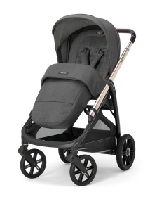 Inglesina kolica za bebe 4u1 Aptica Darwin Velvet Grey New