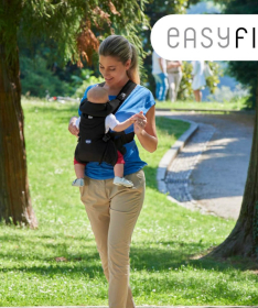 Chicco Easy Fit kengur nosiljka za bebe Black Night