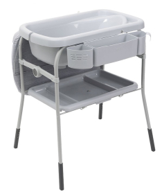 Chicco kadica za bebe Cuddle&Bubble Graphite Melange