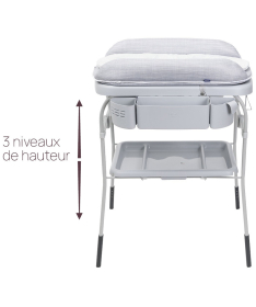 Chicco kadica za bebe Cuddle&Bubble Graphite Melange