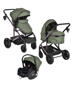 Moni All Road kolica za bebe 3 u 1 – Dark Green