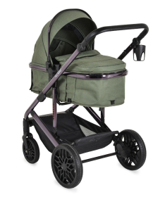 Moni All Road kolica za bebe 3 u 1 – Dark Green