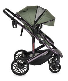 Moni All Road kolica za bebe 3 u 1 – Dark Green