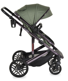 Moni All Road kolica za bebe 3 u 1 – Dark Green